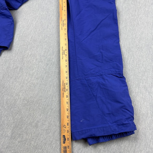 Vintage Patagonia Pants Mens 34 Purple Full Side Zip Suspender Snowboard Ski 90S - Picture 11 of 16